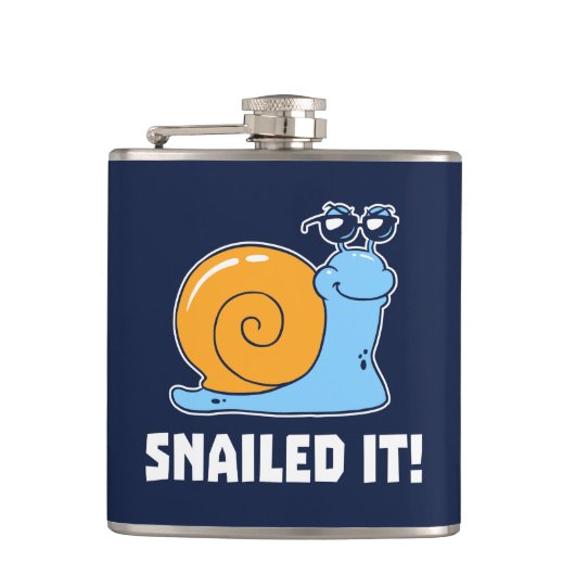 Snailed it heupfles (Voorkant)