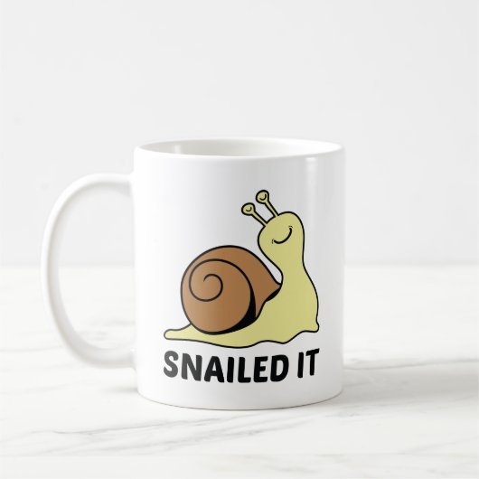 Snailed it koffiemok (Links)