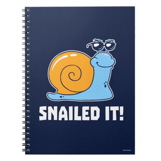Snailed it notitieboek (Voorkant)