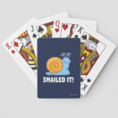 Snailed it pokerkaarten (Achterkant)