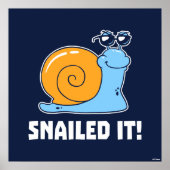 Snailed it poster (Voorkant)