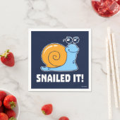 Snailed it servet (Insitu)