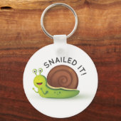 Snailed it Sleutelhanger (Voorkant)