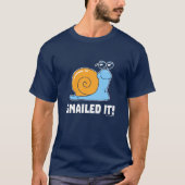 Snailed it t-shirt (Voorkant)