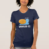 Snailed it t-shirt (Voorkant)