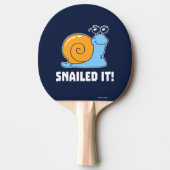 Snailed it tafeltennisbatje (Voorkant)