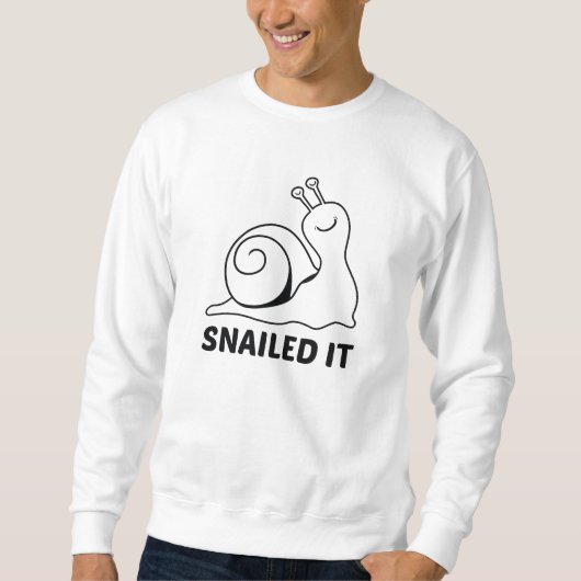 Snailed it trui (Voorkant)