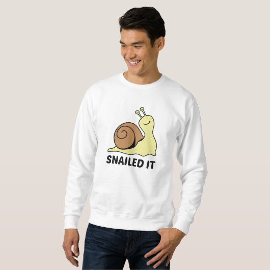 Snailed it trui (Voorkant volledig)
