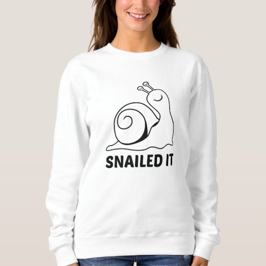 Snailed it trui (Voorkant)