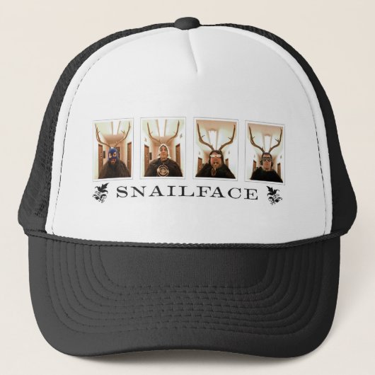 Snailface Hipster Pet (Voorkant)