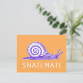 SnailMail Briefkaart (Staand voorkant)