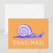 SnailMail Briefkaart (Voorkant / Achterkant)