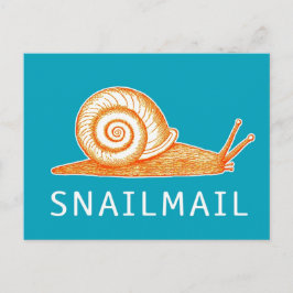 Snailmail-Briefkaart Briefkaart