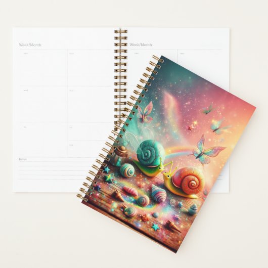 Snails and Fairy Dust Journal Planner Notitieboek (Display)