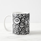 Snails BW Mug Koffiemok (Links)