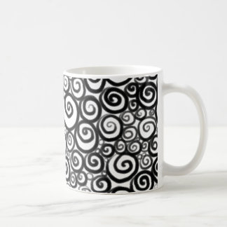 Snails BW Mug Koffiemok