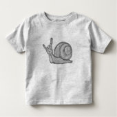 Snails Rock Kinder Shirts (Voorkant)
