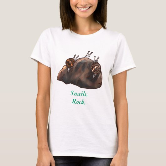 Snails Rock T-Shirt (Voorkant)