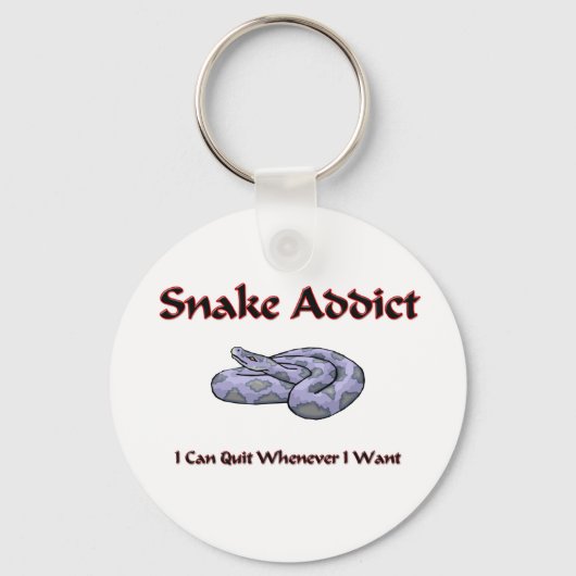 Snake Addict Sleutelhanger (Voorkant)