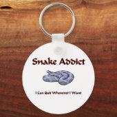 Snake Addict Sleutelhanger (Voorkant)