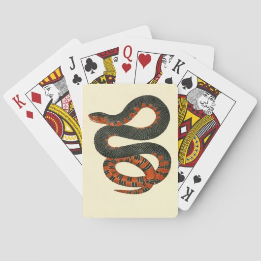 Snake-afspeelkaarten Pokerkaarten (Achterkant)