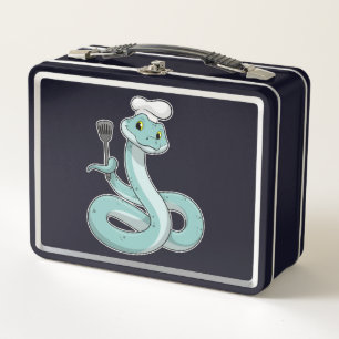 Snake als Cook met Chef pet