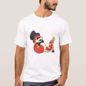 Snake als Groom met Pet T-shirt (Voorkant)