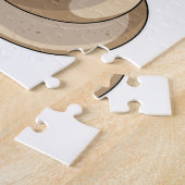 Snake als muzikant met Maracas Legpuzzel (Zijkant)