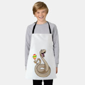 Snake als muzikant met Maracas Schort (Gedragen)