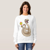 Snake als muzikant met Maracas Trui (Voorkant volledig)