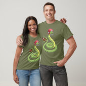 Snake Amerikaans Football Sport T-shirt (Unisex)