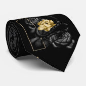 Snake and roos Art Wall, Stropdas (Opgerold)