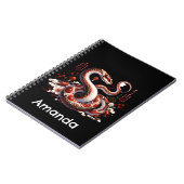 Snake Art Notitieboek (Linkerzijde)