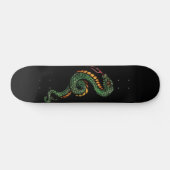 Snake Art Snakes Persoonlijk Skateboard (Horizontaal)