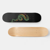 Snake Art Snakes Persoonlijk Skateboard (Horizontaal)