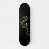 Snake Art Snakes Persoonlijk Skateboard (Voorkant)