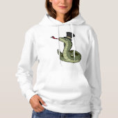 Snake as Gentleman & Pet Hoodie (Voorkant)