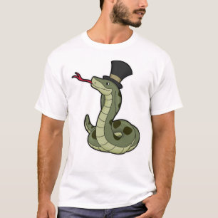 Snake as Gentleman & Pet T-shirt