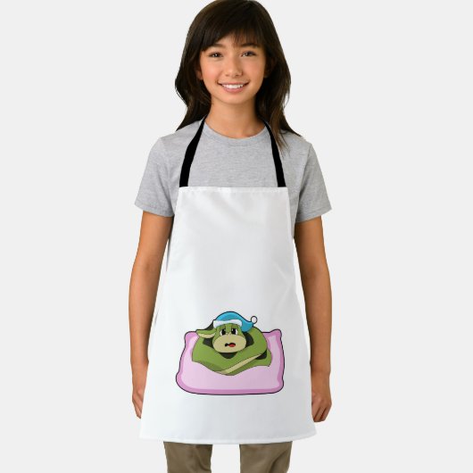 Snake at Sleeping with Nightcap Schort (Insitu)