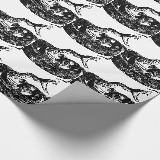 Snake Attack Cadeaupapier (Hoek)