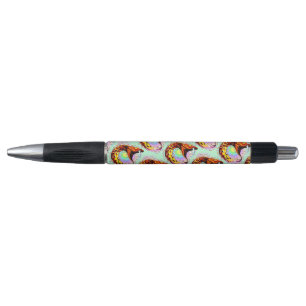 Snake Attack Psychedelic Surreal Art Pen