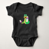 Snake Baby fles fopspeen Romper (Voorkant)