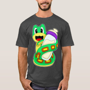 Snake Baby fles Melk T-shirt