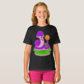 Snake Basketbalspeler Basketbal T-shirt (Voorkant volledig)