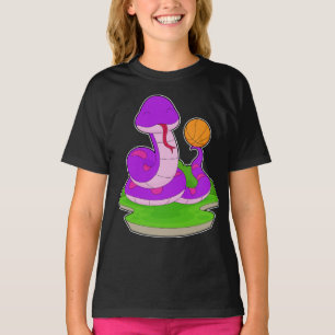 Snake Basketbalspeler Basketbal T-shirt
