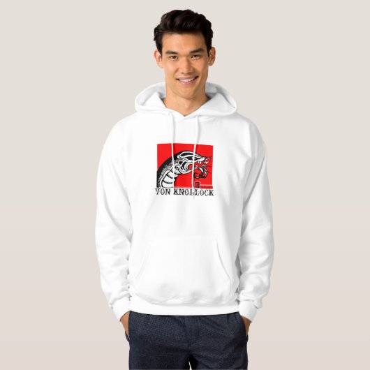 Snake beet Von Knoblock2, VON KNOBLOCK Hoodie (Voorkant volledig)