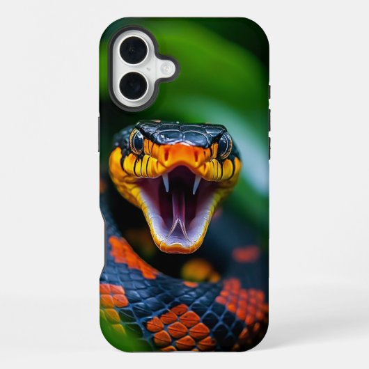 Snake Bite iPhone Hoesje (Achterkant)