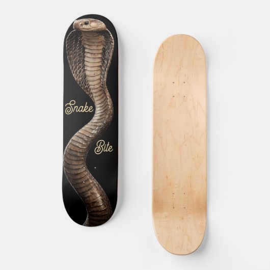 Snake Bite  Persoonlijk Skateboard (Voorkant)