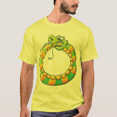 Snake Biting the own Tail T-shirt (Voorkant)