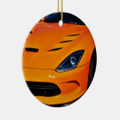 Snake Bitten Keramisch Ornament (Rechts)